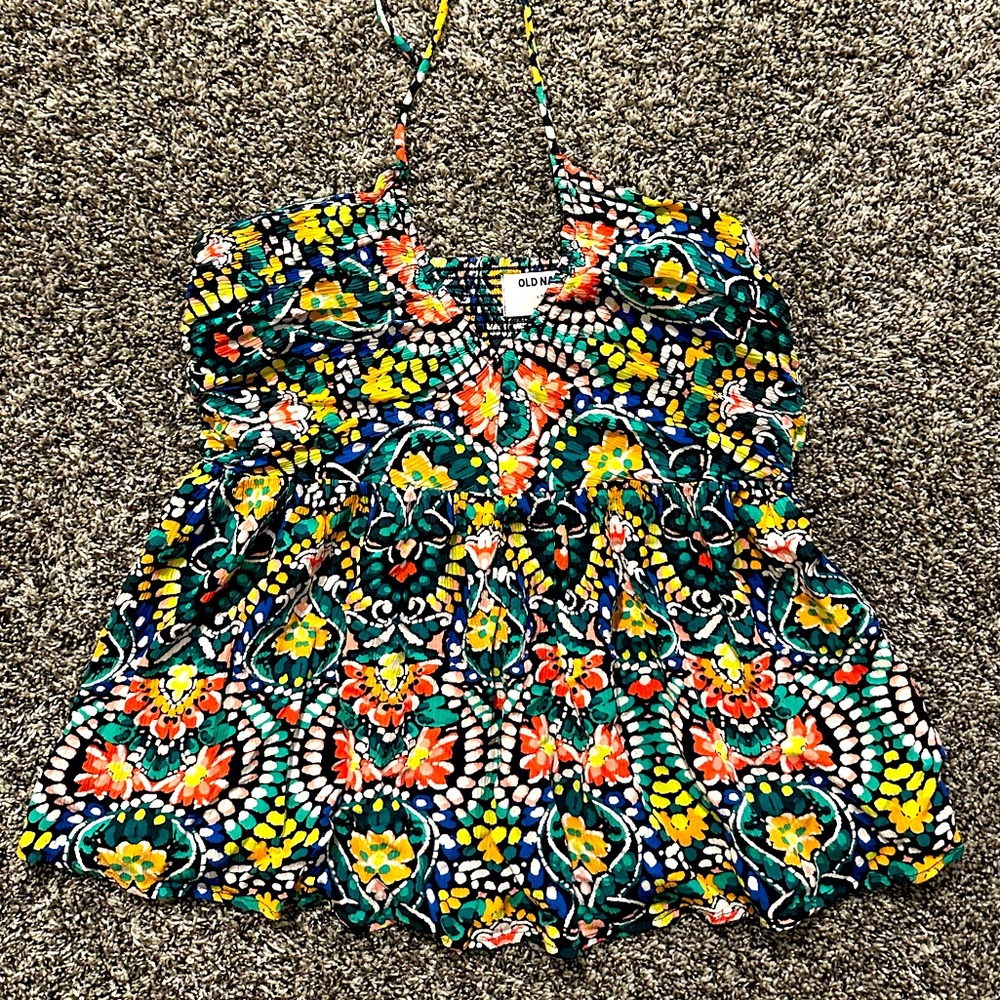 Cute Old Navy Halter Top Size Large Tall